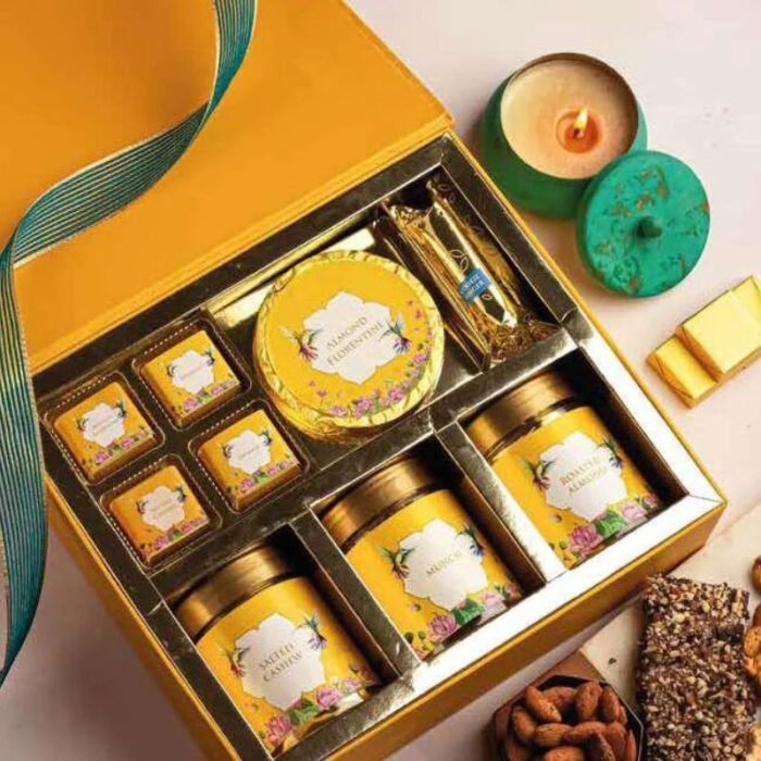 Indulgence Yellow Gift Box