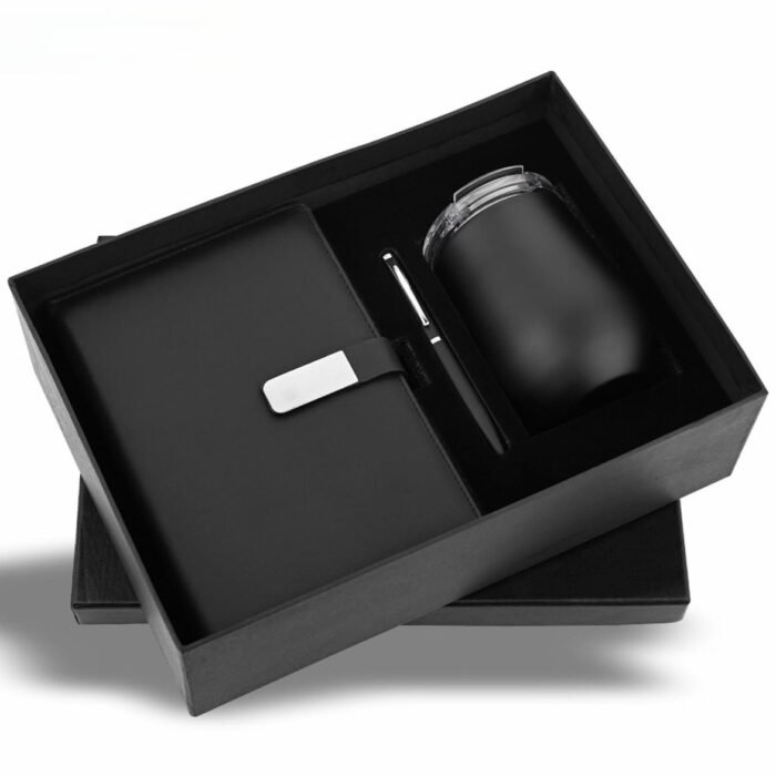 3 in 1 Gift Set - Mug - Black