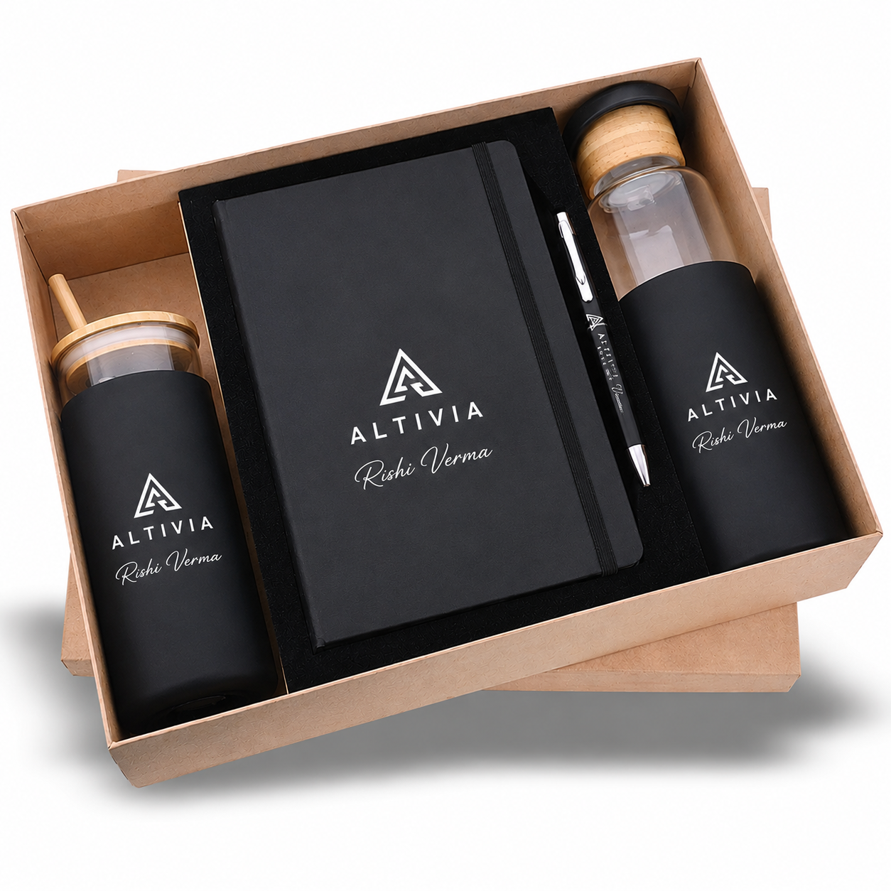 Customizable 4-in-1 Welcome Kit for Employees